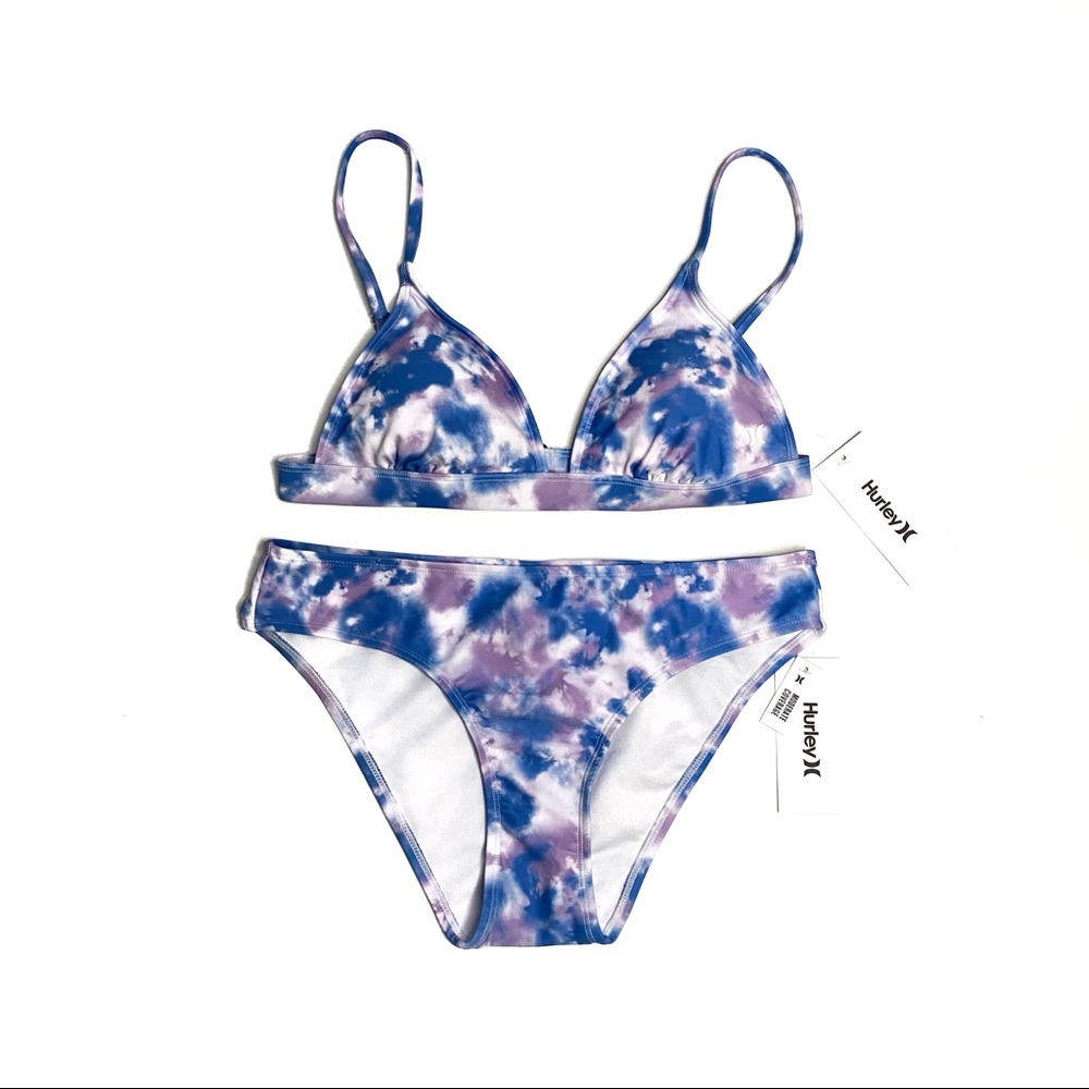 Hurley Tie Dye Bikini Set Size Medium